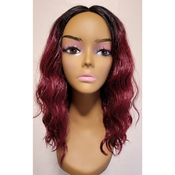 Bobbi Boss Lace Front Bob - Burgundy - Picture 5 of 9